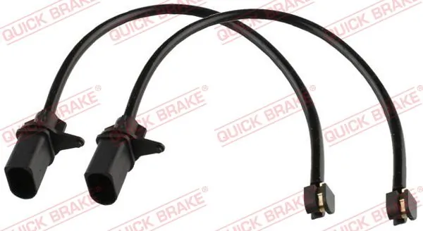 Warning Contact, brake pad wear